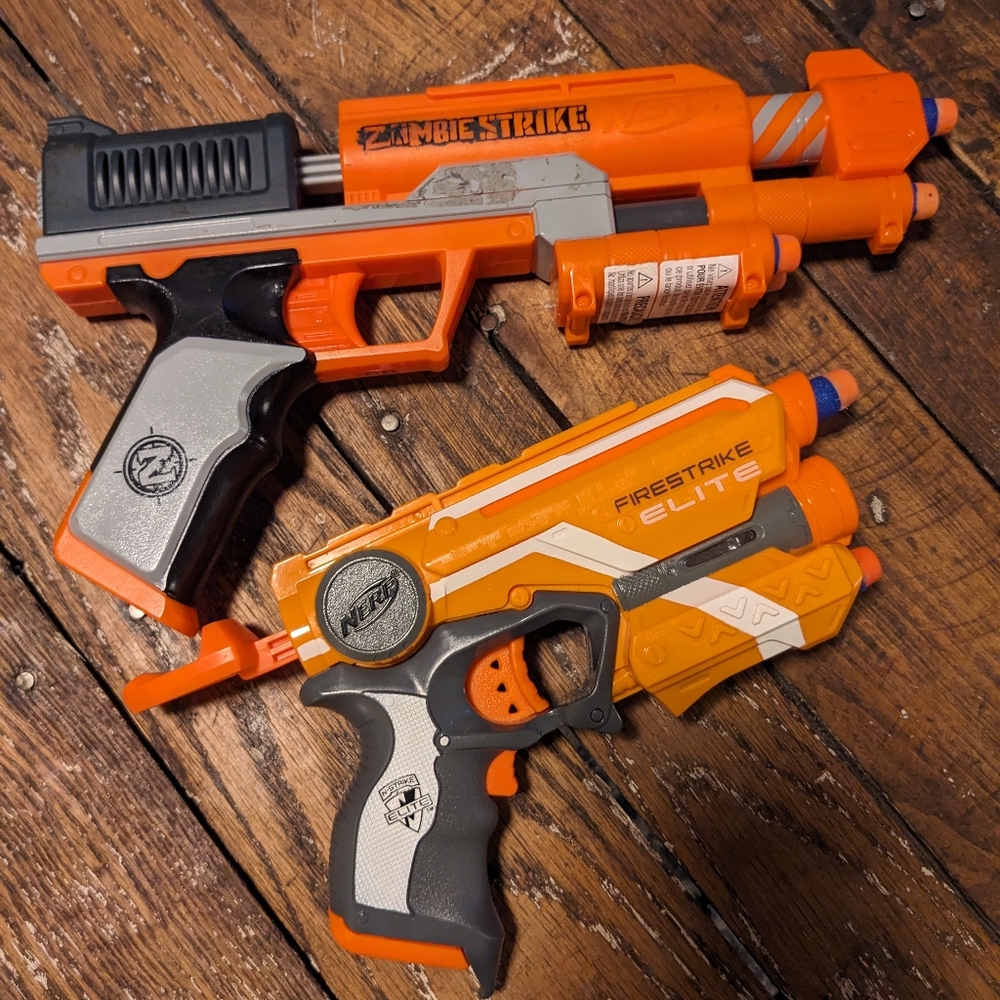 2 Pc Nerf Guns